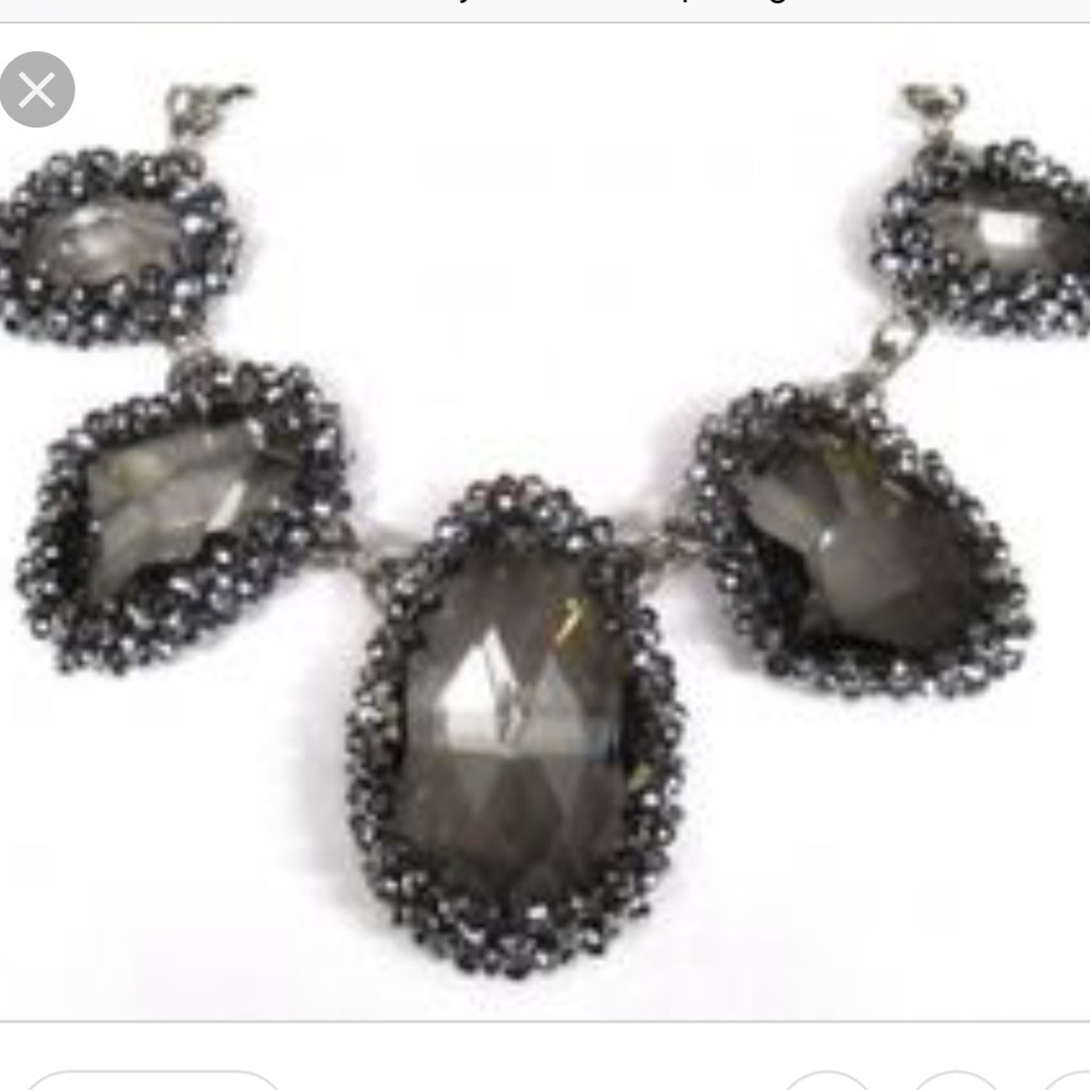 Chunky stone necklace